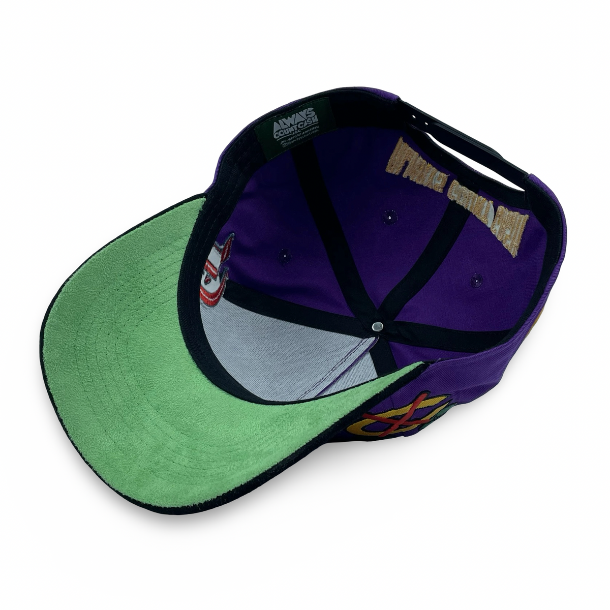 "Big ACC" Logo Snapback (Purple/Black)