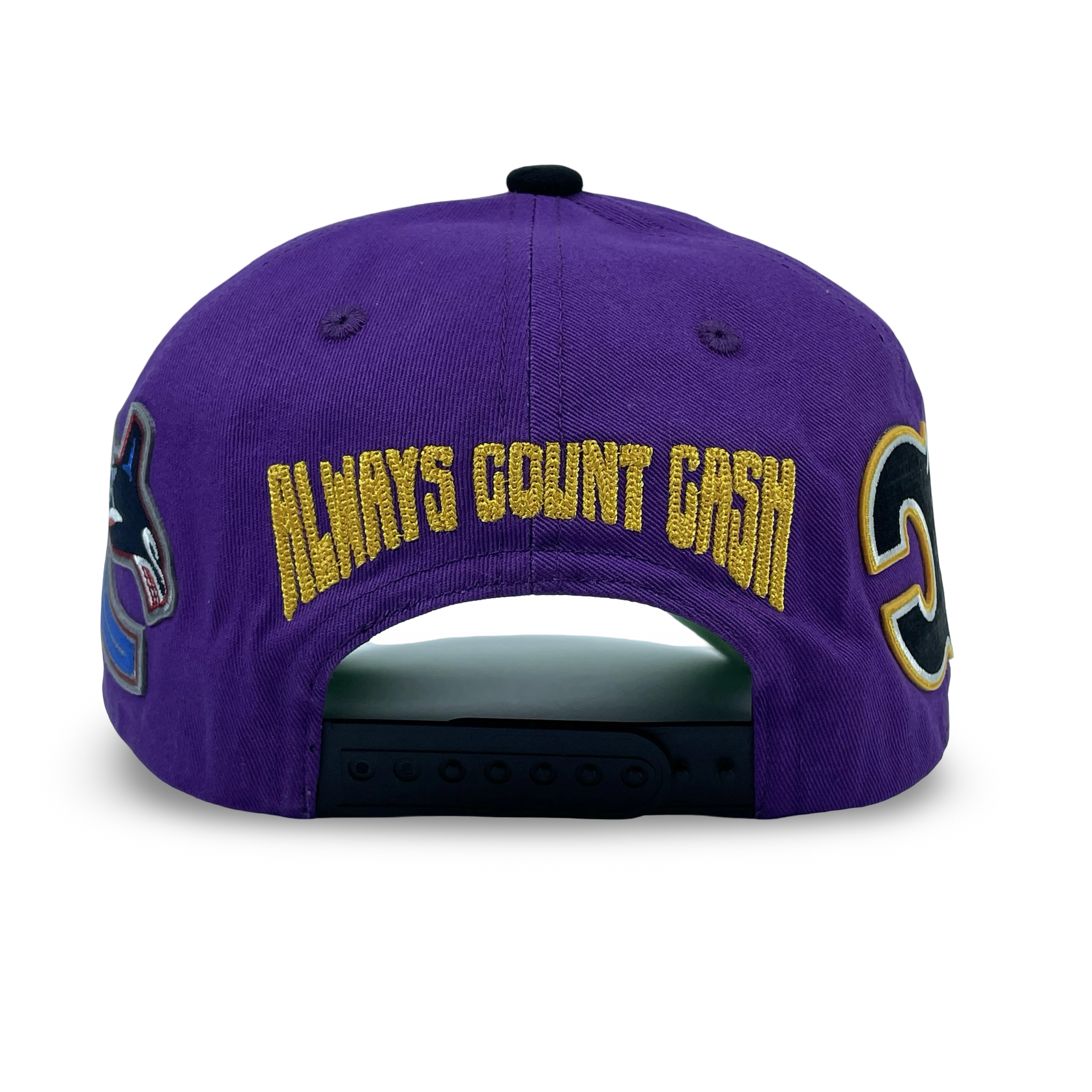 "Big ACC" Logo Snapback (Purple/Black) Pre-Order