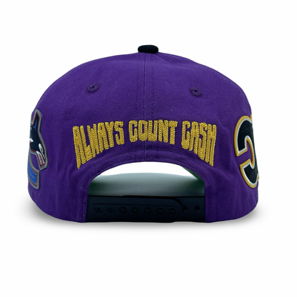 "Big ACC" Logo Snapback (Purple/Black)