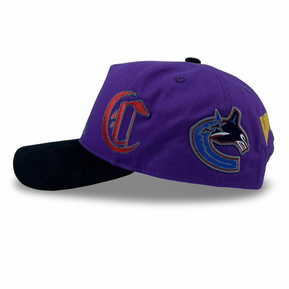 "Big ACC" Logo Snapback (Purple/Black)
