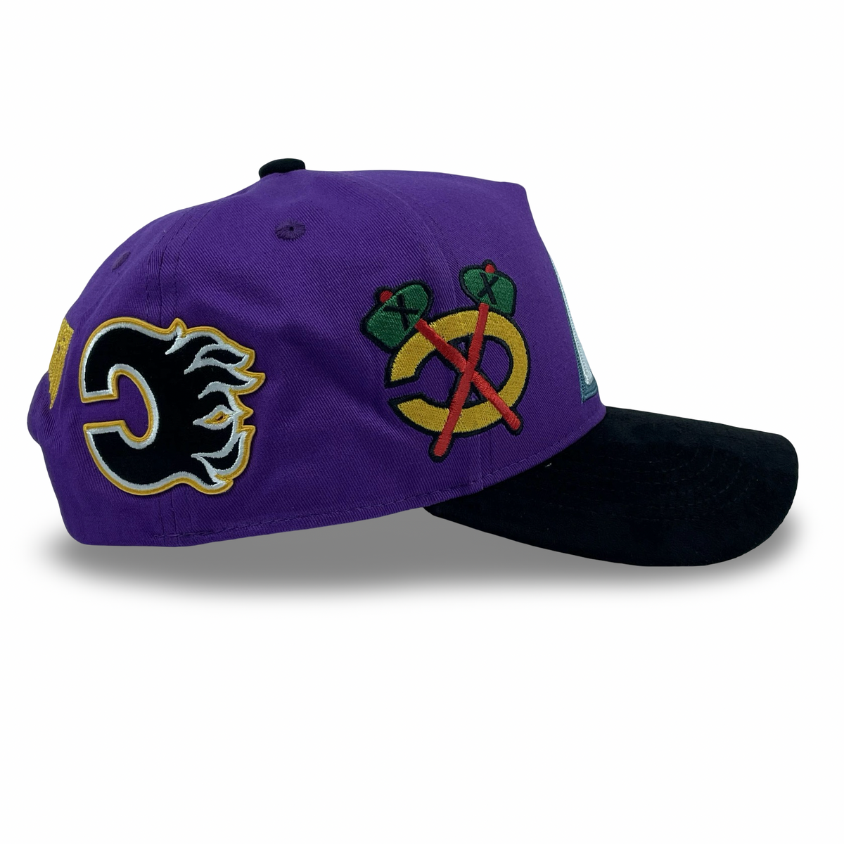 "Big ACC" Logo Snapback (Purple/Black)