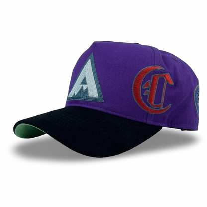 "Big ACC" Logo Snapback (Purple/Black)