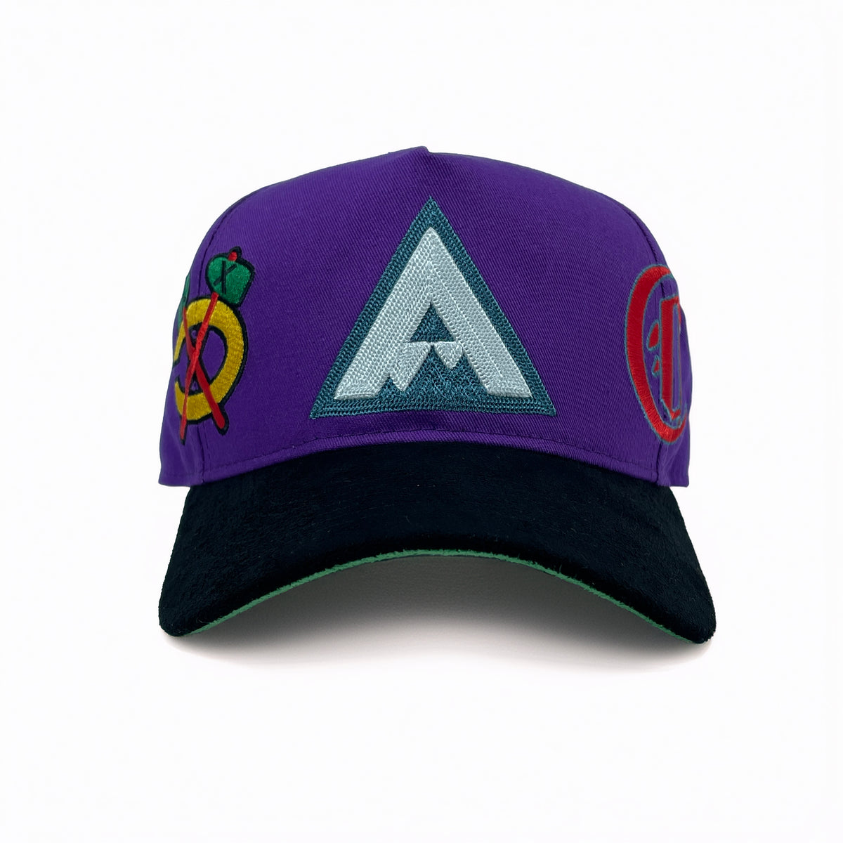 "Big ACC" Logo Snapback (Purple/Black)