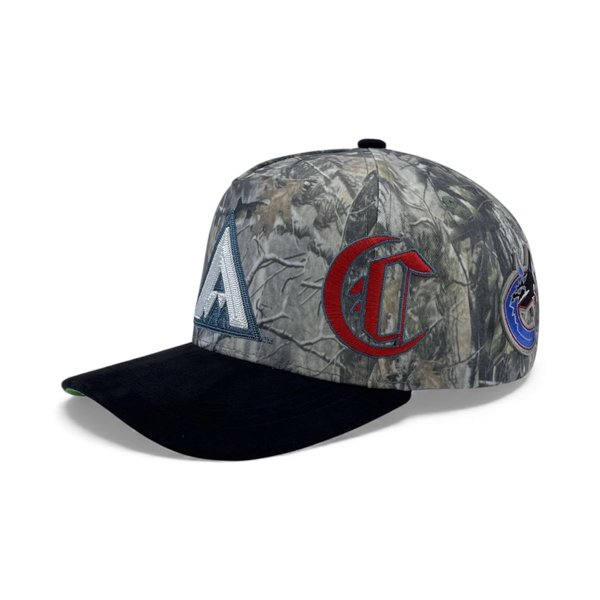 "Big ACC" Logo Snapback (Camo/Black)