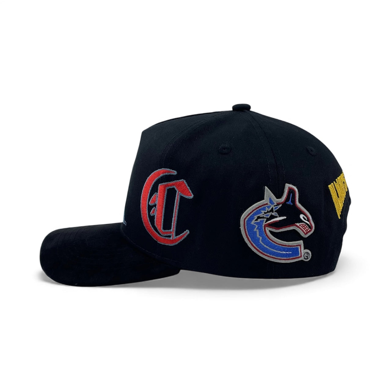 "Big ACC" Logo Snapback (Black/Black)
