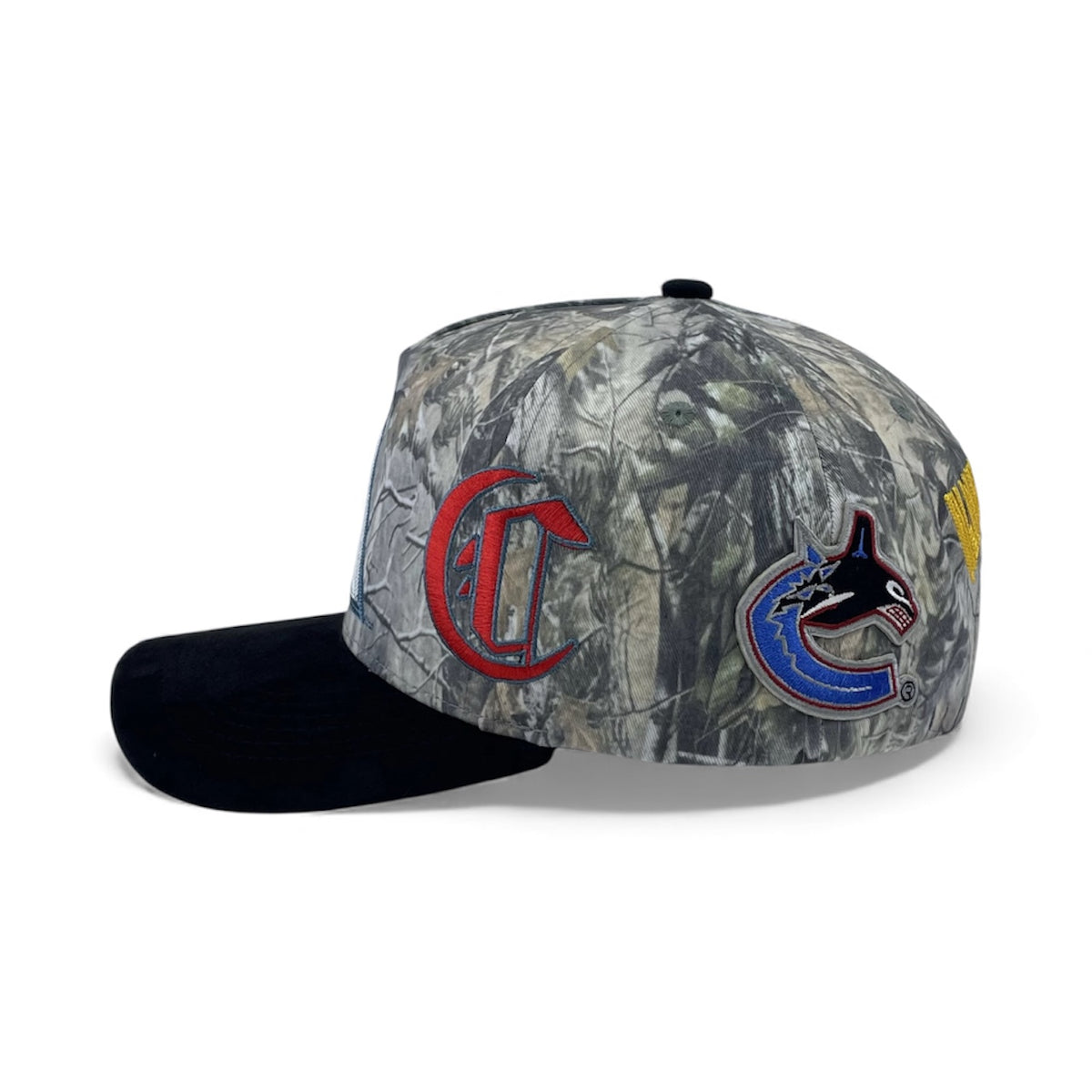 "Big ACC" Logo Snapback (Camo/Black)