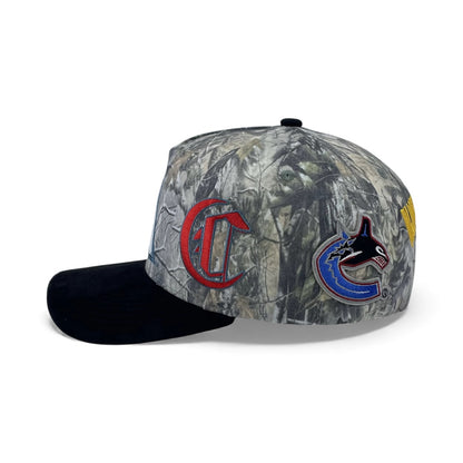 "Big ACC" Logo Snapback (Camo/Black)