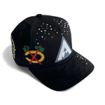 Load image into Gallery viewer, &quot;Big ACC&quot; Logo Snapback Rhinestone (Black/Black)
