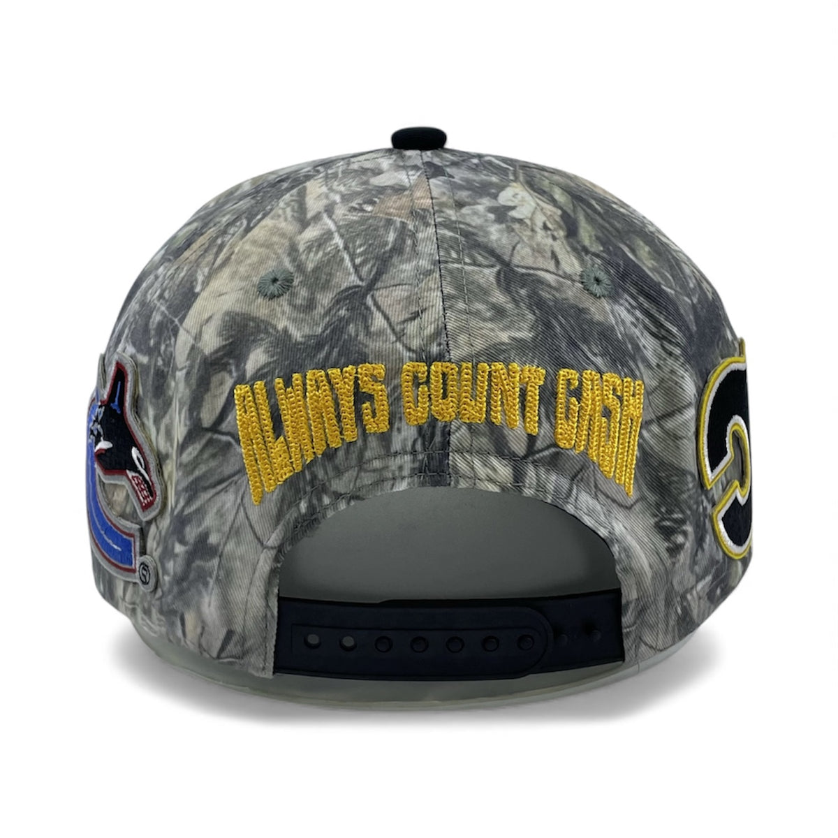 "Big ACC" Logo Snapback (Camo/Black)