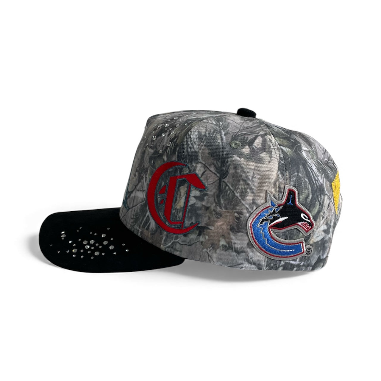 "Big ACC" Logo Snapback Rhinestone (Camo/Camo)