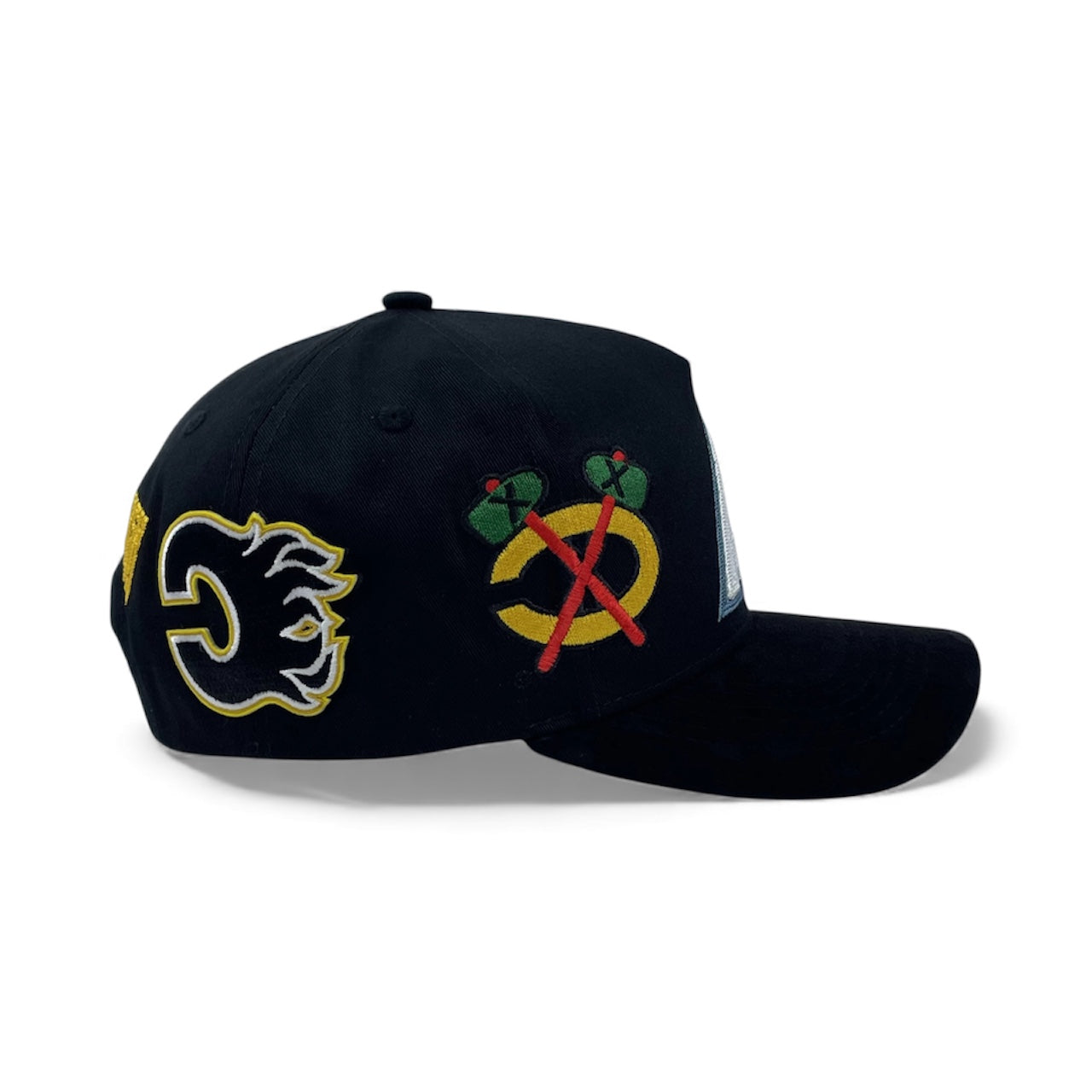 "Big ACC" Logo Snapback (Black/Black)