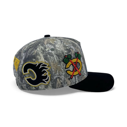 "Big ACC" Logo Snapback (Camo/Black)