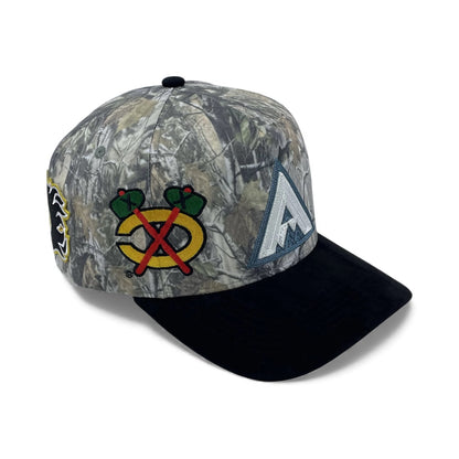 "Big ACC" Logo Snapback (Camo/Black)