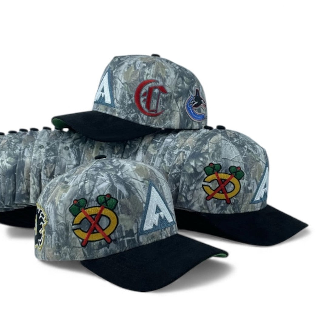 "Big ACC" Logo Snapback (Camo/Black)
