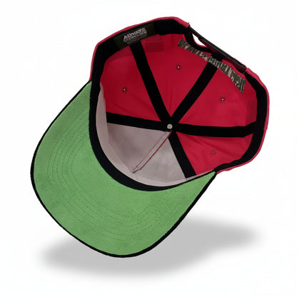 V2 "Big ACC" Logo Snapback (Tropical Pink/Black)