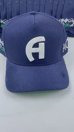 Load and play video in Gallery viewer, A ACC  SnapBack "The New Yankee" (Navy/Navy)
