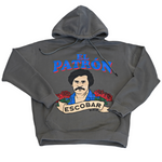 Load image into Gallery viewer, El Patrón Pull Over Hoodie “Middle Grey”
