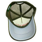 Load image into Gallery viewer, “Griselda Blanco” ACC Trucker Hat Olive/Olive
