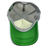 Load image into Gallery viewer, “Pablo Escobar” ACC Trucker Hat Grey/Grey
