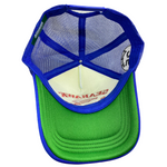 Load image into Gallery viewer, “Seahawk Racing Team” ACC 80’s Retro Miami Trucker Hat (Seen On Cocaine Cowboys : The Kings Of Miami) Royal Blue/White
