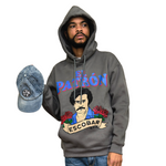 Load image into Gallery viewer, El Patrón Pull Over Hoodie “Middle Grey”
